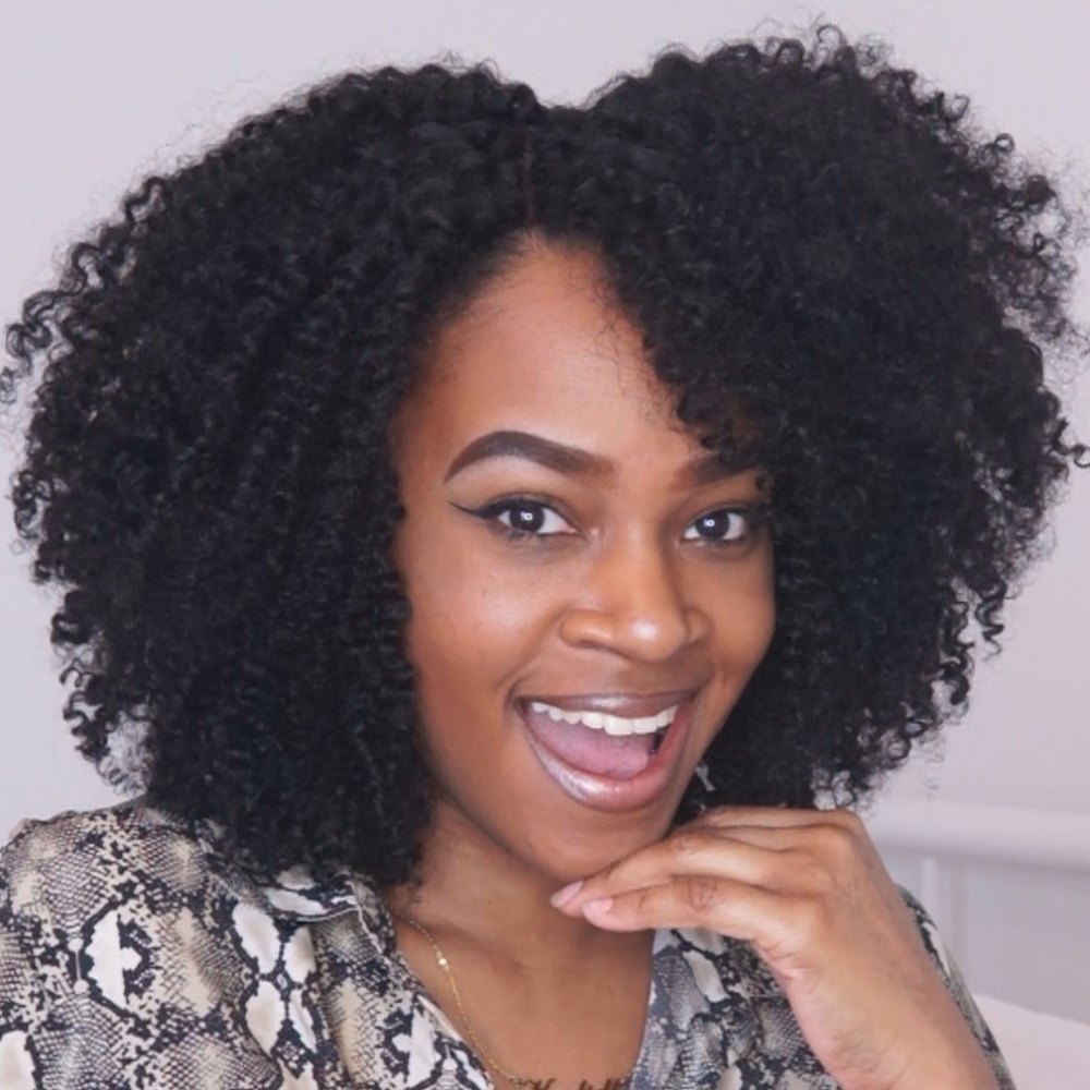 Coily Natural Textured Lace Closure Wig